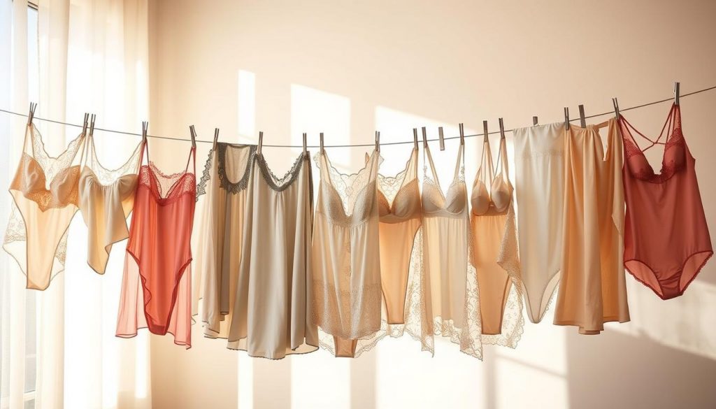 méthodes séchage sous-vêtements