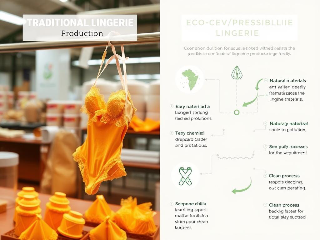 Comparaison entre lingerie traditionnelle et lingerie éco-responsable