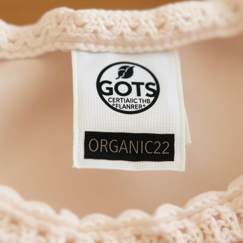 Label GOTS pour coton biologique utilisé en lingerie éco-responsable Label GOTS pour coton biologique utilisé en lingerie éco-responsable