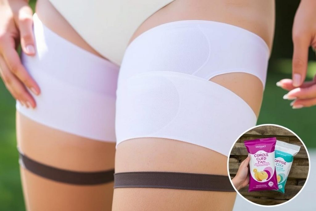 Bandelettes anti-frottement et anti-transpiration pour cuisses