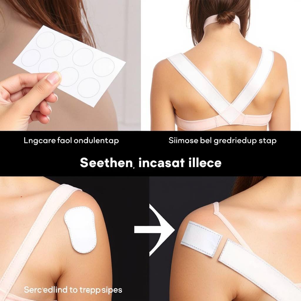 Bandes adhésives pour bretelles de soutien-gorge Bandes adhésives pour bretelles de soutien-gorge