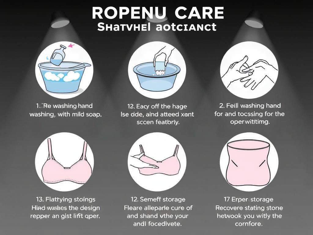 Entretien des accessoires shapewear