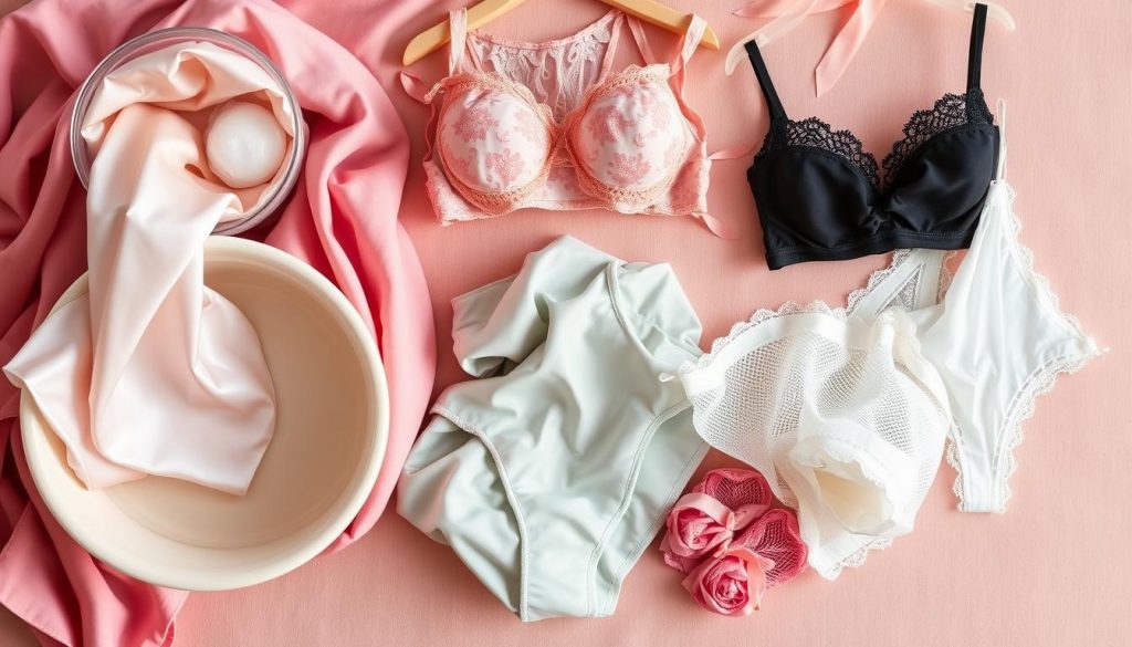 Techniques d'entretien appropriées pour différents tissus lingerie