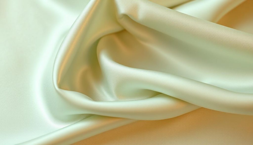 Tissu modal utilisé dans les tissus lingerie, montrant sa fluidité et sa brillance naturelle